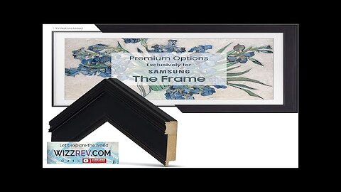 Deco TV Frames Black Smart Frame Compatible ONLY with Samsung Review