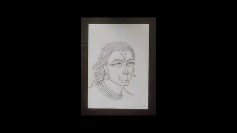 Hanuman ji (Quick Sketch)