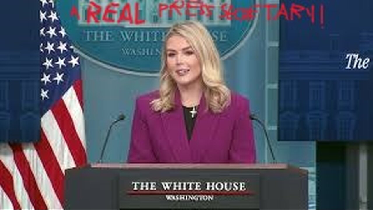 Karoline Levitt is New WH Press Secretary/Whoopi is Pissed!