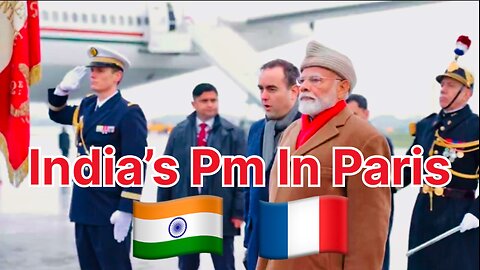 INDIA’s Pm In Paris