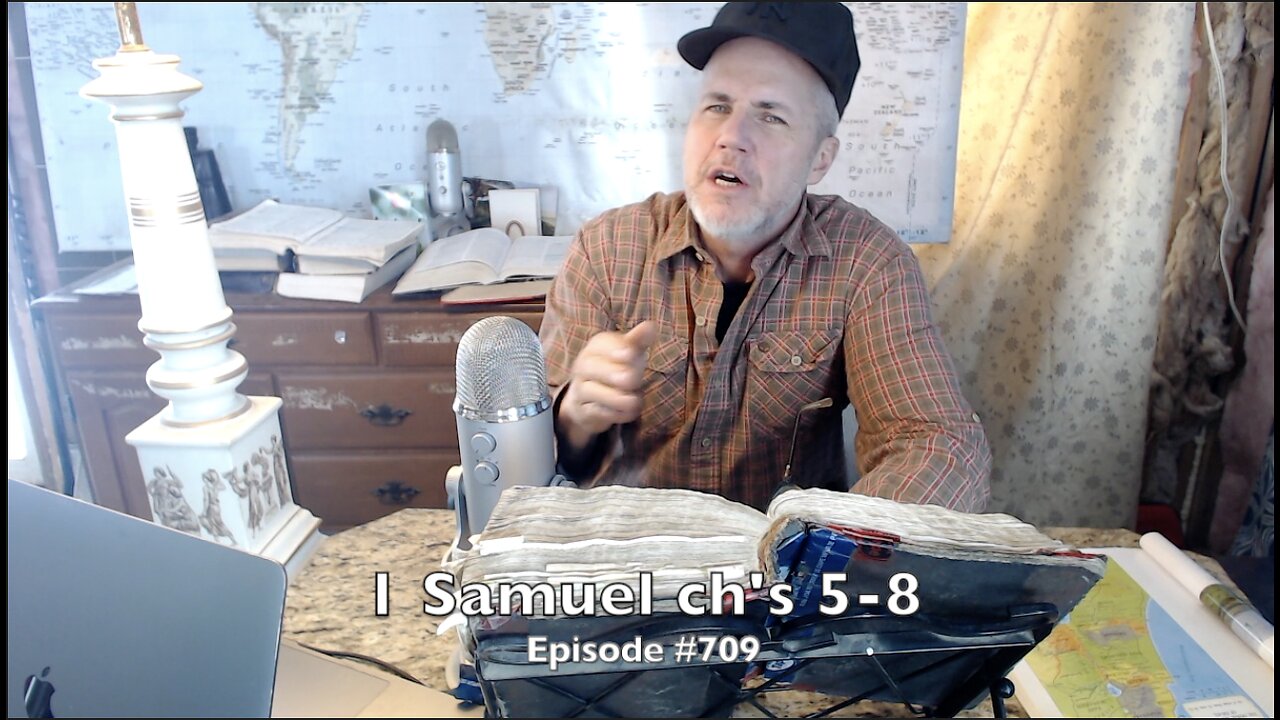 1Samuel ch's 5-8 ' to be with God or without God is your choice ' Episode#709