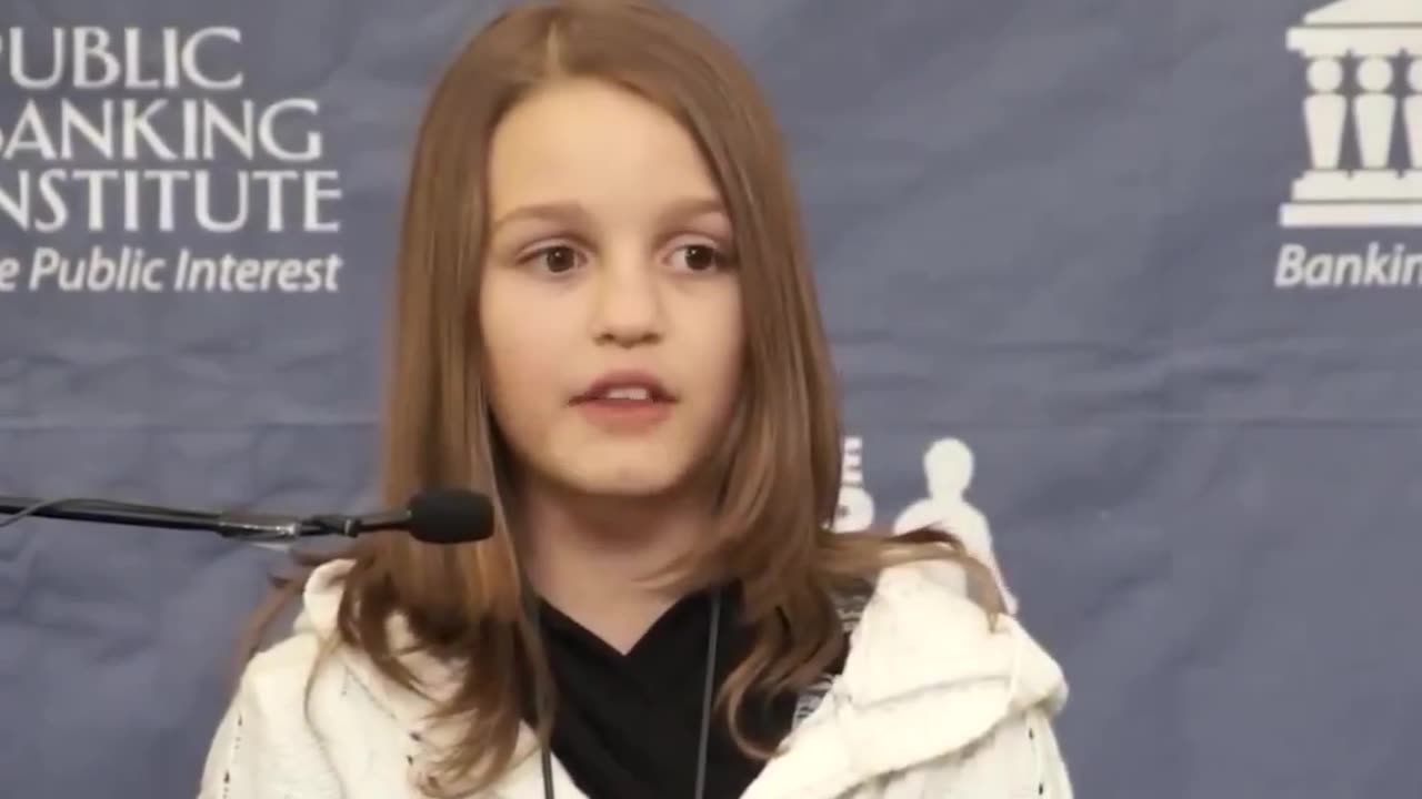 12-year old Canadian girl explains the Central Banking scam that has captured every sovereign nation