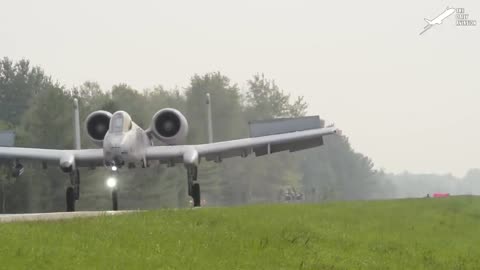 Powerful US A-10 Attack Aircraft Destroys Land Targets with Scary Precision