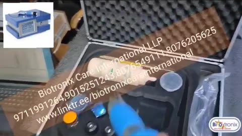 Pneumatic Shockwave Therapy ESWT Extracorporeal Device .5 Bar - 10 Bar With 3 Spare Bullets