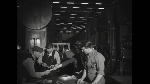 Library Stock Shot #550 (Original Black & White Film)