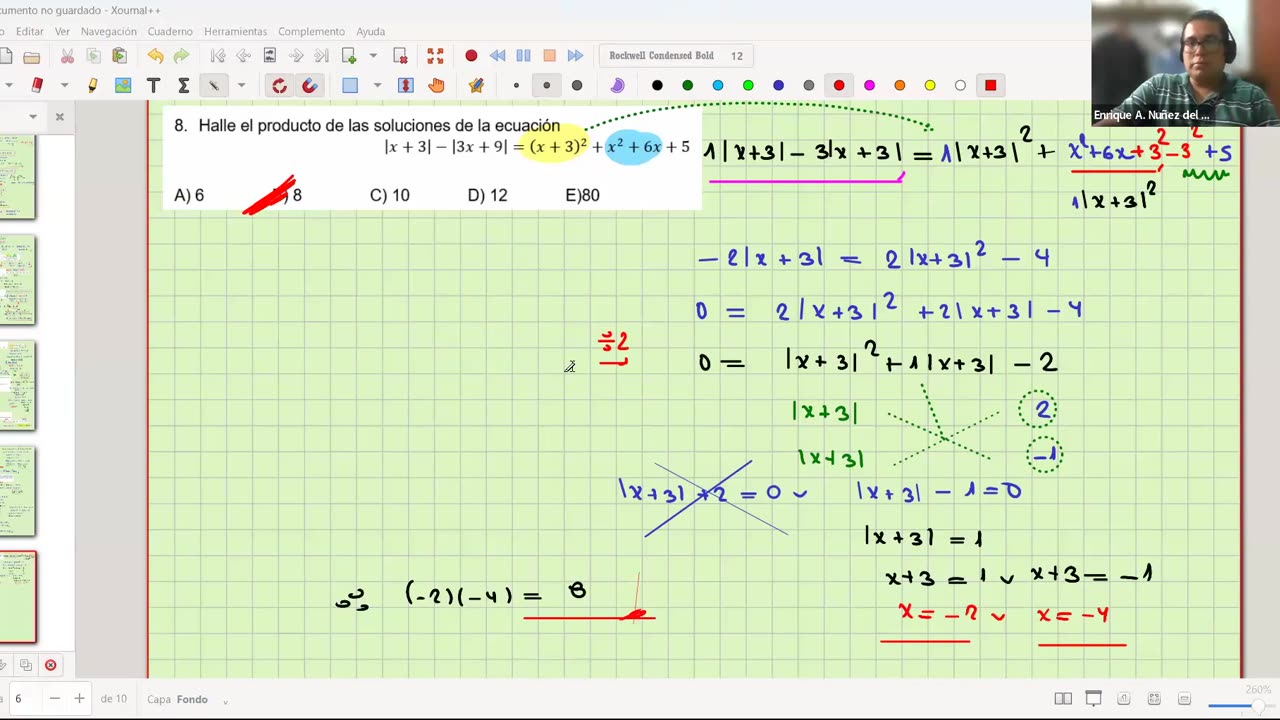 ADC SEMIANUAL 2023 | Semana 12 | Álgebra
