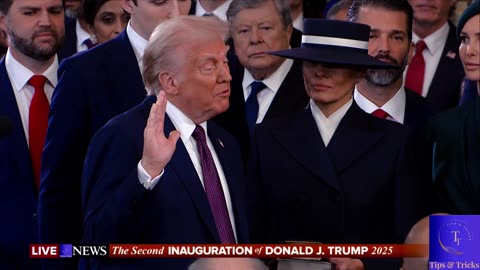 Donald Trump was sworn in as the 47th US president