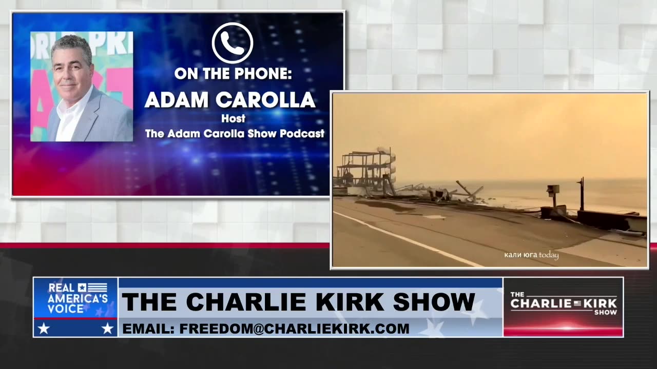 Adam Carolla Predicts That the LA Fires Are Going to Convince People to Convert to MAGA