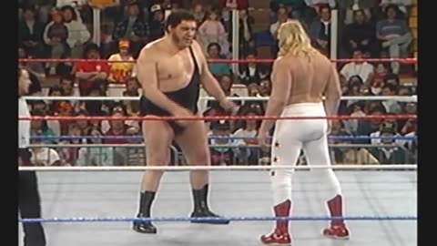 Andre the giant vs big John studd 1989