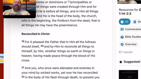 “The Supremacy of Christ” (Colossians 1:14-2:3)