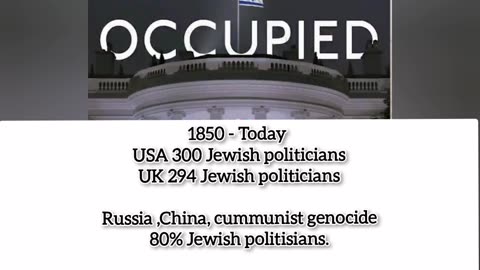 99% of the world politicians are jewish or Israel first politicians