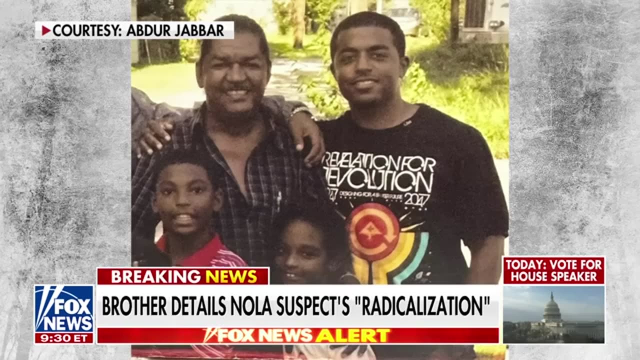 New Orleans terrorist's half-brother reacts to 'chilling' details leading up to