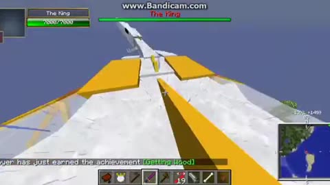 Minecraft Trolling the king orespawn