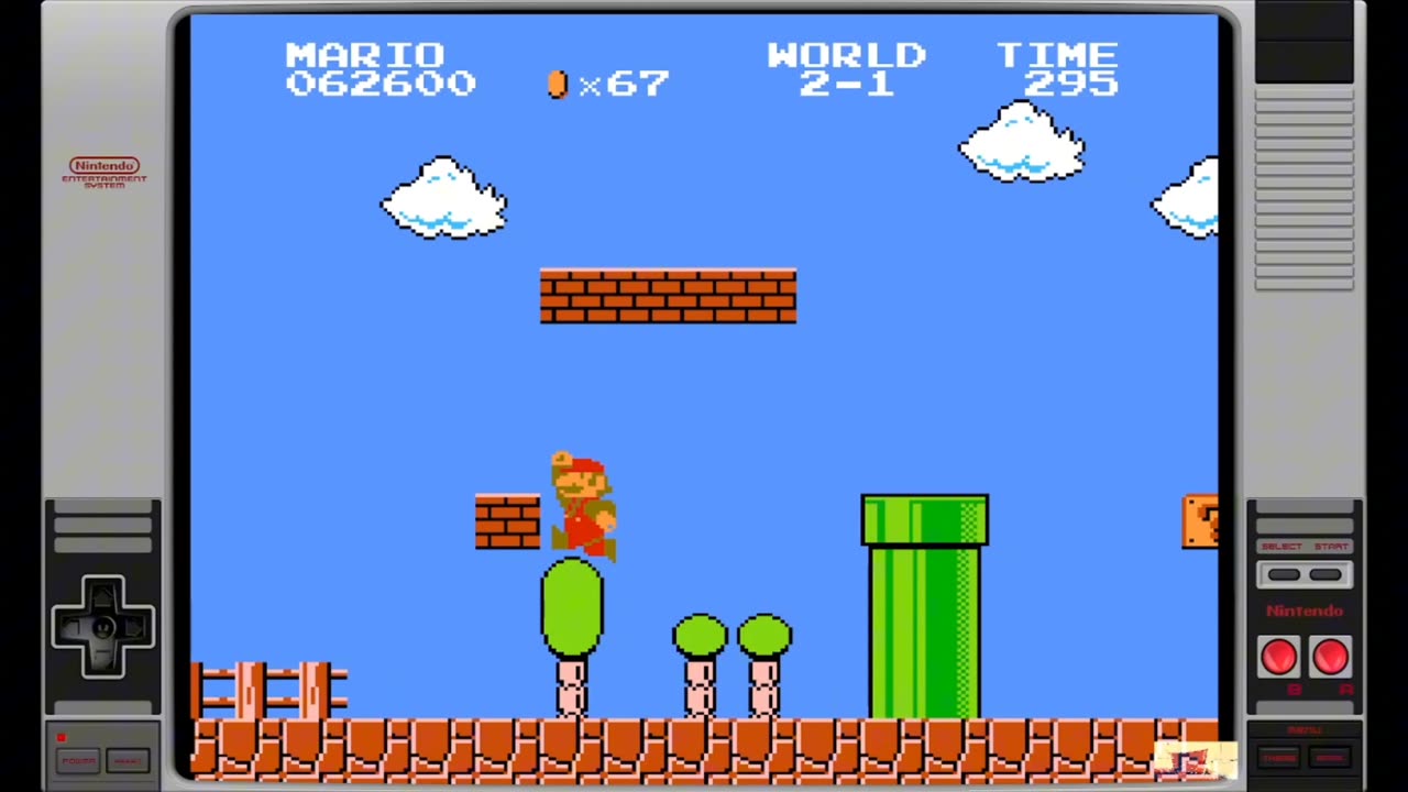 Super Mario Bros. (NES) - World 2-1