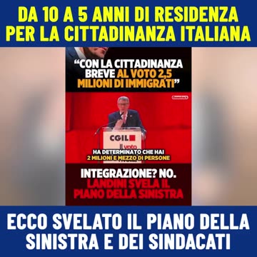 Morelli - La proposta della sinistra di ridurre da 10 a 5 anni ...(20.02.25)