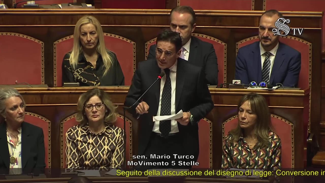 Mario Turco - Intervento in Senato (05.03.25)