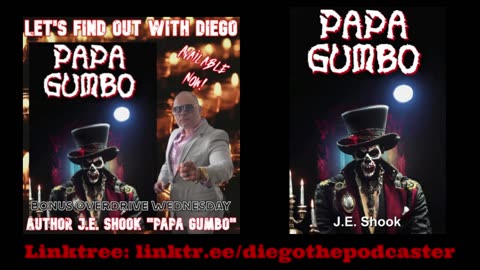 Bonus Overdrive Wednesday - Episode 05: Author J.E. Shook "Papa Gumbo"