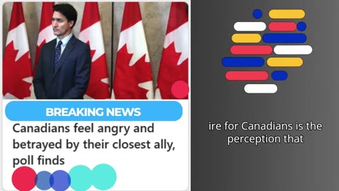 Canadians feel angry and betrayed by their closest ally, poll finds