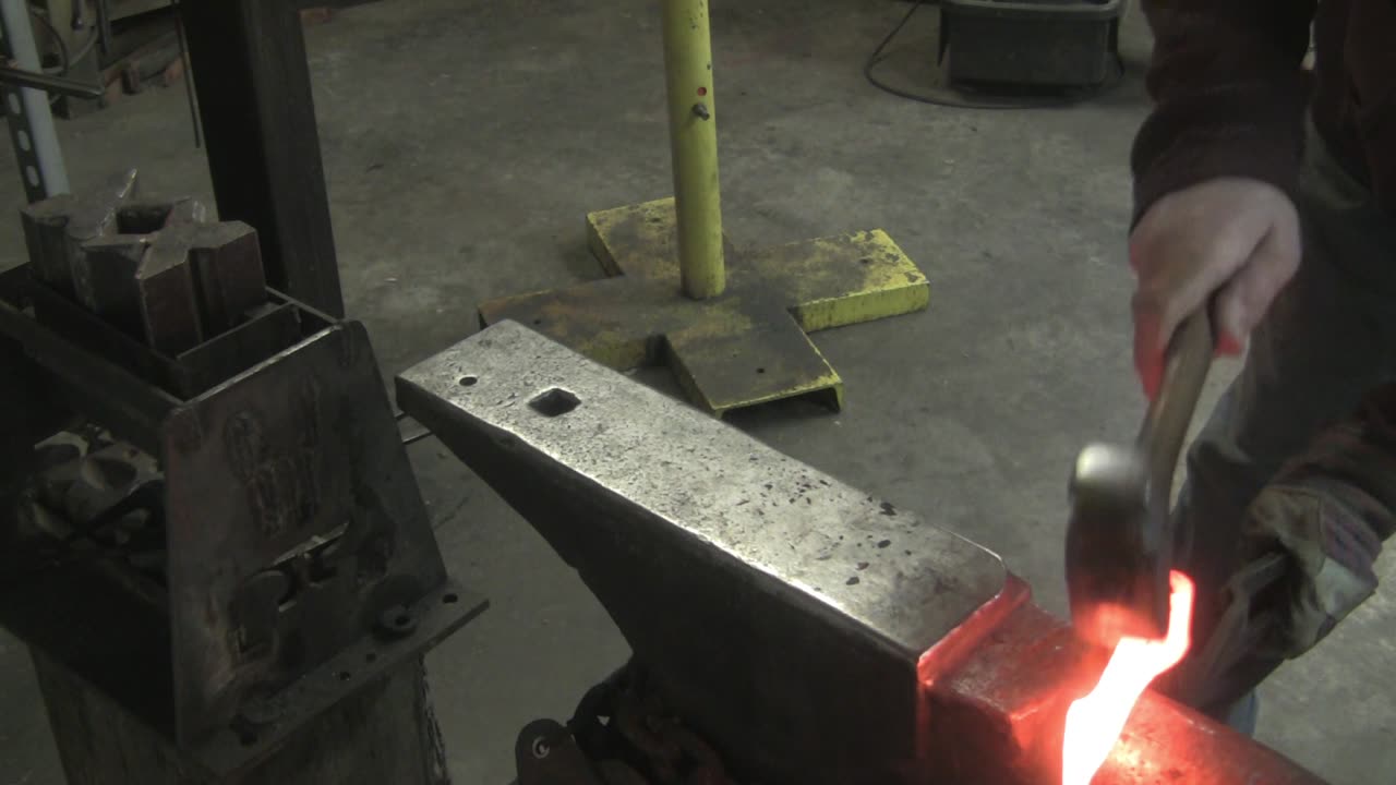 FORGING A TOMAHAWK, STOCK REMOVAL