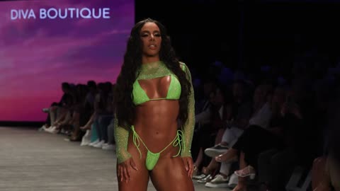 Yarishna Ayala Hot Swimsuit Runway Show