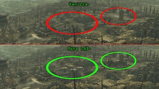 Fallout 3 Mods - More LOD by FaramH, port by Drarack