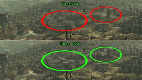 Fallout 3 Mods - More LOD by FaramH, port by Drarack