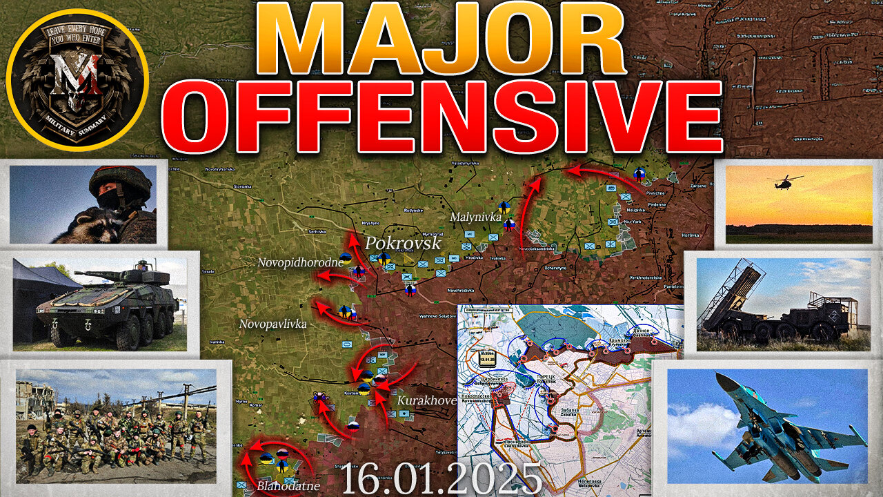 A New Hundred Years' War? ⚔️⏳ The Defense Of Vremivka Has Collapsed 🔥 Military Summary 📜 16.01.2025📅