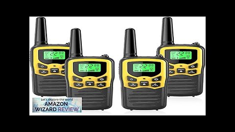 Walkie Talkies with 22 FRS Channels MOICO Walkie Talkies for Adults Review