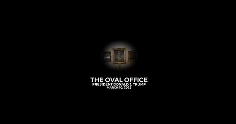 BEHIND THE SCENES! President Trump added additional portraits to the Oval Office