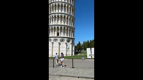 Visiting a beautiful city in Italy