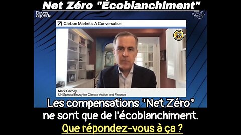 🛑 "Net Zéro" Écoblanchiment...