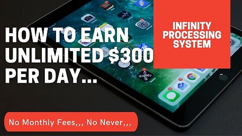 Infinity Processing System Review 2024 Earn Unlimited $300 Per Day