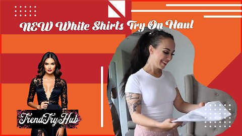 NEW White Shirts Try On Haul – Featuring Harley Blaze! 🤍🔥