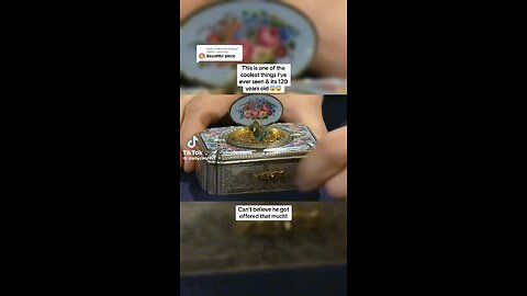Antique Musical Singing Bird Piece Is An Amazing Work Of Art