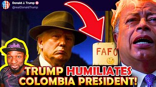 🚨Trump TROLLS Colombia President For IMMEDIATELY CAVING After REJECTING Deportation Flights!