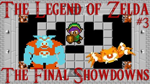 The Legend Of Zelda #3 (1986) - Full Game Walkthrough (NES) - The Final Dungeons & 100% Completion