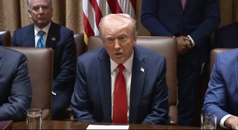 TRUMP HOLDS FIRST CABINET MEETING OF 2ND TERM 🦅🇺🇸