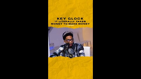 @keyglock It literally takes money to make money