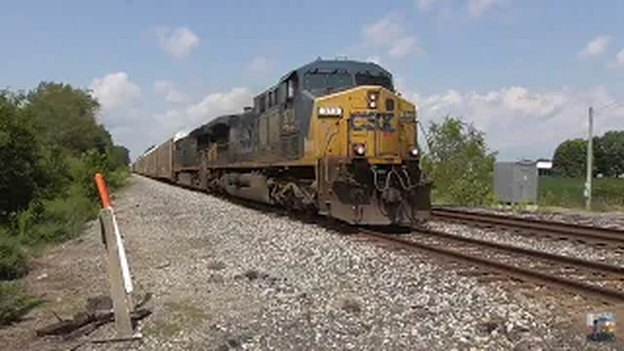 CSX Trains from Sterling, Ohio August 17, 2024 Part 3