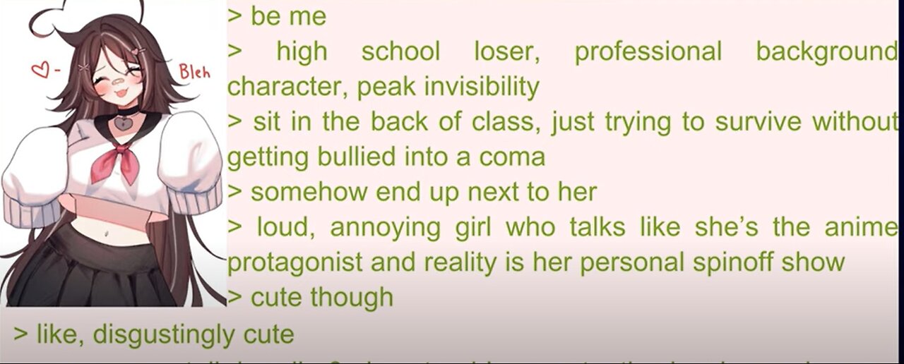 She Bullied Me Into Falling For Her - 4Chan Greentext Story