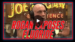 Joe Rogan Exposing The Fluoridation of Water As A Neurotoxin Weapon used against us