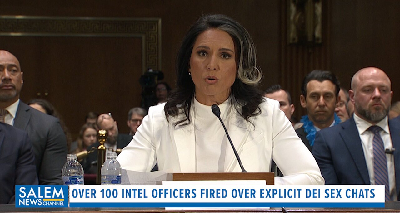 Tulsi Gabbard Fires Over 100 Intel Officers Over Explicit DEI Sex Chat Rooms