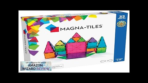 MAGNA-TILES Classic 32-Piece Magnetic Construction Set The ORIGINAL Magnetic Building Brand Review