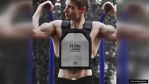 VEVOR Curved Weight Vest Plates for Strength Training Workout 2x14.5 LB Plates Review