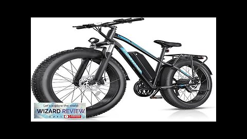 Electric Bike for Adults Peak 750W Ebike 25MPH 60Miles Electric Mountain Bike Review