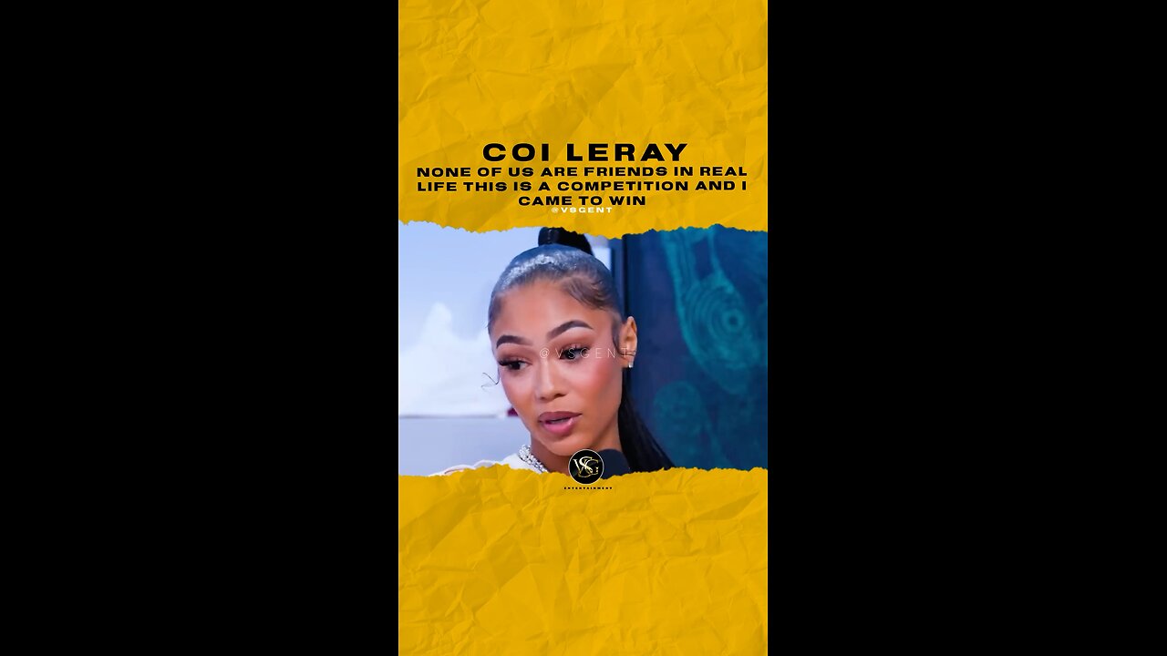 @coileray None of us are friends in real life this is a competition & I came to win