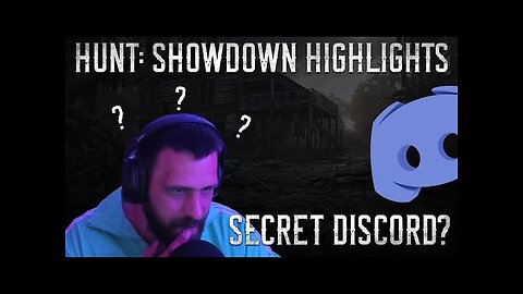 Hunt: showdown while being betrayed on discord