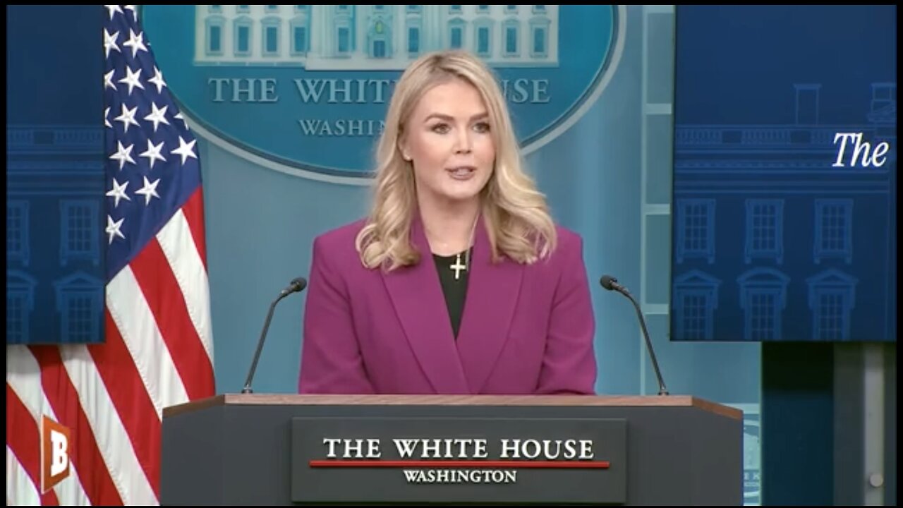 🔵🇺🇸 First Trump Press Conference ▪️ w/Press Secretary Karoline Leavitt (Full)