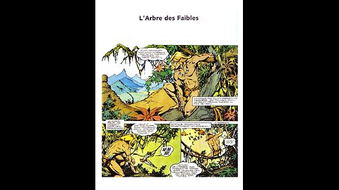 Rahan. Episode 156. By Roger Lecureux. The Tree of the Weak. A Puke(TM) Comic.