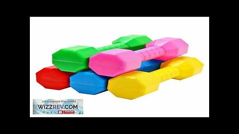 1PCS Kids Fitness Equipment Kindergarten Pe Exercise Props Dumbbells Hand Children's Dancing Review